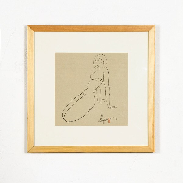 Female Figure Pen Drawing Set